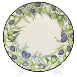 Тарелка десертная Оливки 20 см /МФК/  фото 3