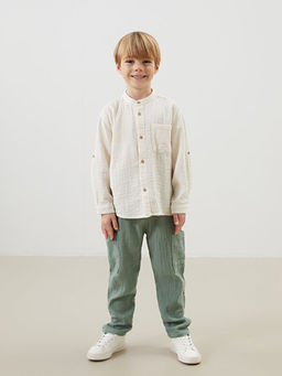 Hakim Yaka Basic Erkek ?ocuk G?mlek