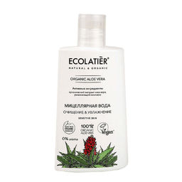 Ecolatier Organic Farm GREEN ДЛЯ ЛИЦА Вода мицелярная очищение+увлажнение "ALOE VERA" 250мл