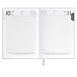 Ежедневник датированный 2024 ESCALADA, А6+, 176 л., арт. 63797/ 20 ПЛОНЖЕ МЕТАЛЛИК СЕРЕБРЯНЫЙ  фото 9