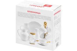 Блинница 23*23*9,5 см "Розы"