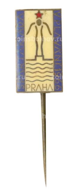 Значок Спортивное плавание-1966 года (Чехословакия)