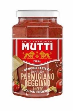 Соус томатный с сыром Пармиджано Реджано "Мутти" ст./б. (0,400 кг)