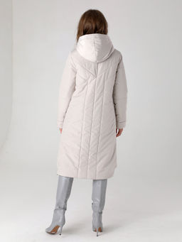 23401 Пальто св.серый - Dizzyway фото 2