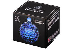 Горшочек д/меда 300 мл 11*11*13,5 см Пузырьки синий - Elan gallery фото 5