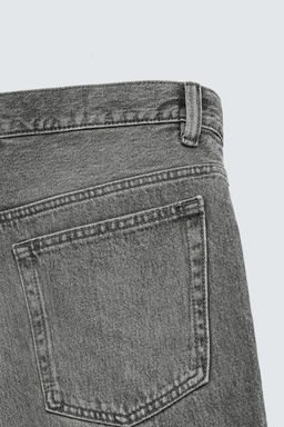 BERMUDA DENIM RELAXED FIT / Gris - Zara фото 9