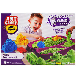 Набор кинетический песок "Строим крепость" 600г