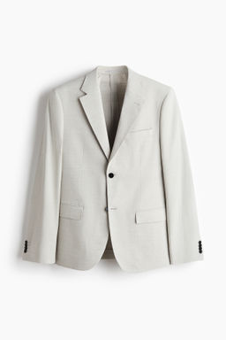 Americana en mezcla de lino Regular Fit