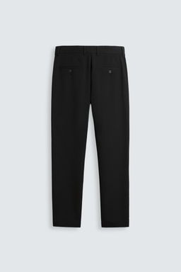 PANTAL?N CHINO ESTRUCTURA CONFORT / Negro - Zara фото 7