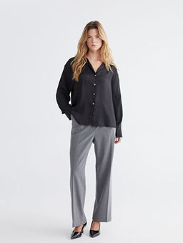 Beli Lastikli Kad?n Pileli Pantolon