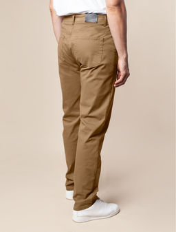 VILATTE / Брюки из плотного хлопка с эластаном  фото 4