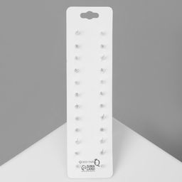 Цена за 2 шт. Серьги пусеты One year, 12 пар, строгий стиль, миксы