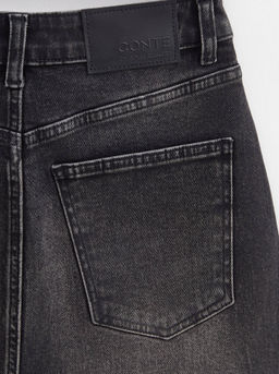 CONTE CON-687 Юбка джинсовая женская washed black