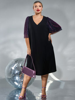 Платье 0218-2 чёрный кварц - Dora фото 77