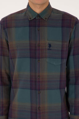 Erkek Koyu Ye_il Uzun Kollu G_mlek - U.s. polo assn фото 6