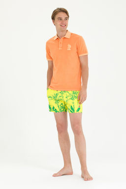 Мужские зеленые шорты для плавания - U.s. polo assn фото 5