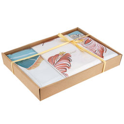 Постельное белье, комплект Евро Макси Гетсби, 4 предмета: пододеяльник на пуговицах 240х215см, евро-простыня на резинке 160х200х27см, 2 наволочки 50х70см французский кант с клапаном-запахом, поплин Премиум Пакистан 125г/м2, хлопок 100%, упаковк - Домашняя мода фото 2