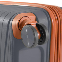 Набор из 3-х чемоданов с расширением 23103 Темно-серый - Mironpan фото 3