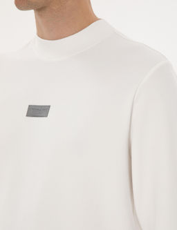 Beyaz Regular Fit Sweatshirt - Pierre cardin фото 7