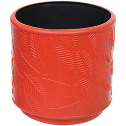 Цена за 4 шт. Ваза из пластика "Ивет" 10*10см цвет коралловый