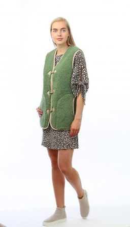 Жилет арт.3220-15/пуг. ТАРА Олива - Altro фото 2