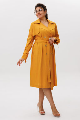 Платье ANELLI 1577 янтарный мёд