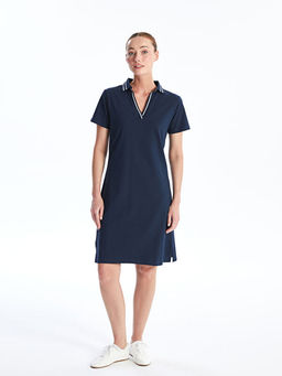 Polo Yaka Pike Elbise