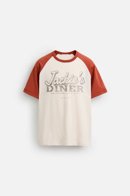 FADED PRINTED T-SHIRT - Zara фото 7