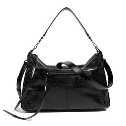 Женская сумка, кожа, MIRONPAN 521205 Черный