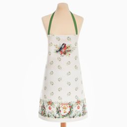 Фартук новогодний «Этель» Christmas bells, 60×70 см, хлопок 100%, саржа 190 г/м²