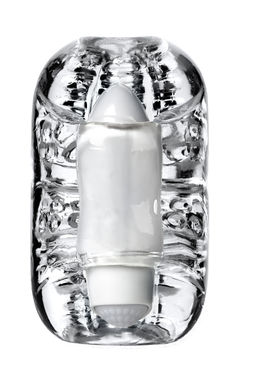 Мастурбатор нереалистичный Lingam by TOYFA Khani, TPE, прозрачный, 9 см