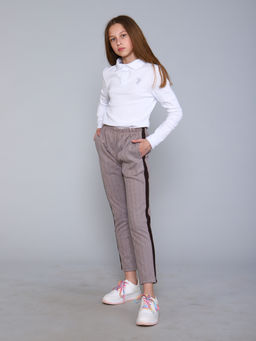 Брюки Салли-1 бежевый - Ладошки фото 11
