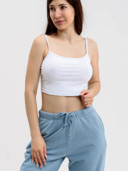 94% ХЛОПОК + 6% ЛАЙКРА Майка-топ