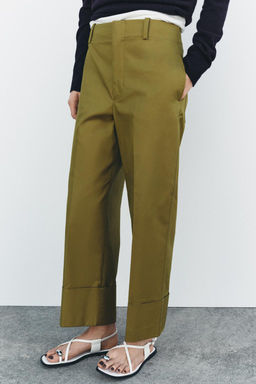 ZW COLLECTION CHINO TROUSERS - Zara фото 10