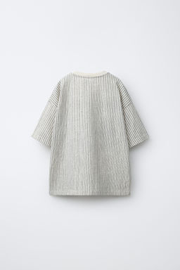 CAMISETA RAYAS Y ETIQUETA / rayas - Zara фото 2