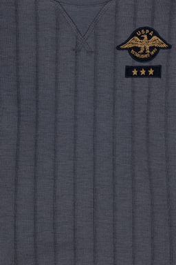 U. S. Polo Assn / Толстовка для мальчика антрацитового цвета - U.s. polo assn фото 3