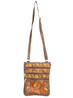 Сумка натуральная кожа через плечо №1114/62 - Ганг фото 2