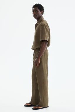 Pantal?n texturizado Relaxed Fit - H&m фото 11