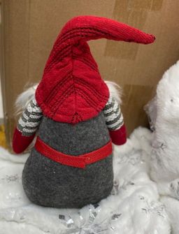 Гном, красивая новогодняя фигурка 28см