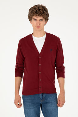 Erkek Bordo Basic Triko H_rka