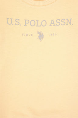 Erkek _ocuk Pembe Bisiklet Yaka Sweatshirt Sepette S_rpriz _ndirim - U.s. polo assn фото 4