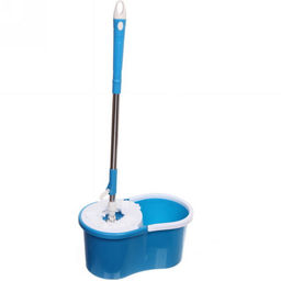 Набор для уборки "Селфи Вихрь" (ведро п/эт.10л с отжимом-центрифугой, швабра с телеск.руч,2 насадки)