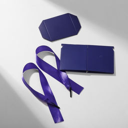 Цена за 12 шт. Коробочка подарочная складная «Презент», 6×6×6 см, фиолетовая