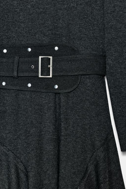 ASYMMETRIC MIDI DRESS - Zara фото 3