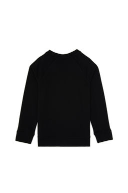 Erkek _ocuk Siyah Basic Bisiklet Yaka Sweatshirt Sepette S_rpriz _ndirim - U.s. polo assn фото 2