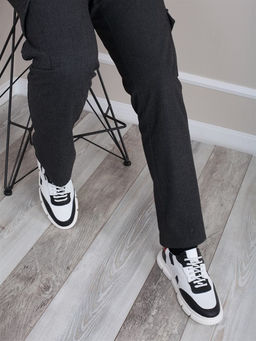 Мужские кроссовки модные, легкие и практичные 0092-L1 Белый - Piniolo фото 2