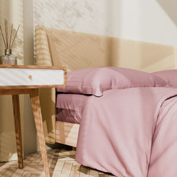 Постельное бельё Этель Евро Twilight Mauve 200х215, 215х240, 50х70+3-2 шт, мако-сатин, 114г/м2  фото 9