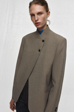 HIGH NECK BLAZER ZW COLLECTION - Zara фото 15