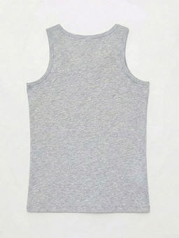 Bisiklet Yaka Erkek ?ocuk Atlet 2li