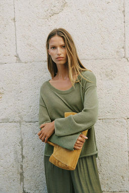 RUSTIC KNIT SWEATER - Zara фото 11
